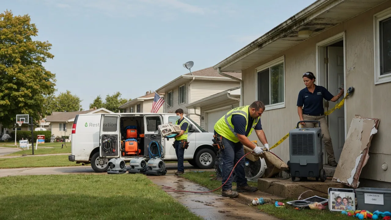 Water Damage Restoration in Burton, MI near me